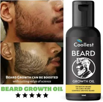 coollest Beard Growth Oil With Advanced Formula Based  Hair Oil