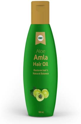 IMC Aloe Amla Hair Oil | Strengthens Hair | Stimulates Hair Growth | Treats Dandruff Hair Oil