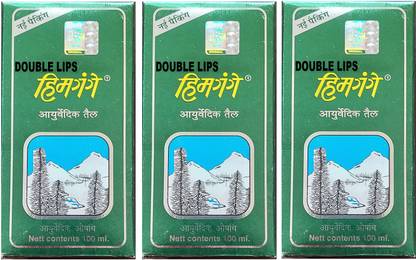 DOUBLE LIPS Himgange AYURVEDIC GARMI KA BAAP HAIR OIL STRESS RELIEF 100ML PACK OF 3 Hair Oil