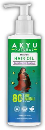 Akyu-Natural Hair Oil with Ayurvedic Formula for Healthy Scalp Hair Oil