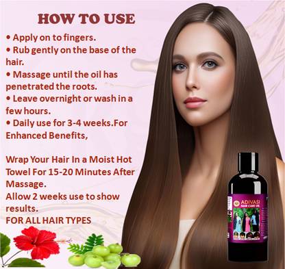 KGF ADIVASI Hair Oil for Men and Women Reduces Hair fall & Hair Growth Hair Oil