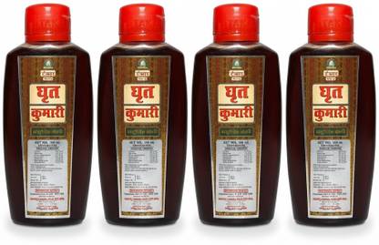 Tankar Ghrit Kumari Aloevera Hair Oil, 100ML (Pack Of 4) Hair Oil