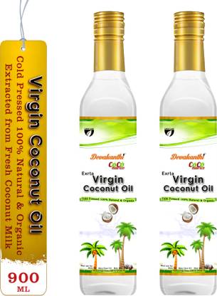 Devakanthi Coco Nutrico Cold Pressed Virgin Coconut Oil Extracted from Fresh Coconut Milk