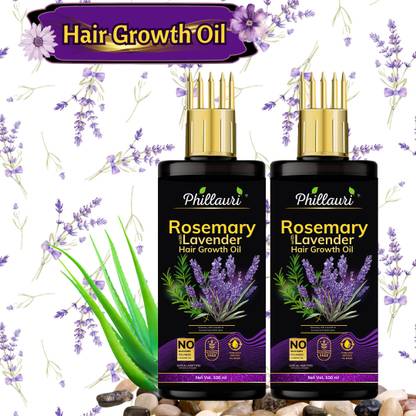 Phillauri ROSEMARY ESSENTIAL OIL For Skin, Fast Hair Growth 100% Pure & Natural Hair Oil
