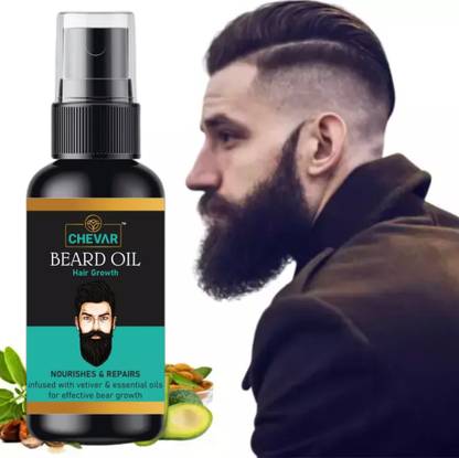 Chevar Fast beard growth oil, Beard and Moustace Oil, beard Hair Oil mooch beard oil Hair Oil