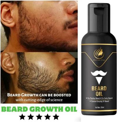Lustrous Glow beard oil For Men for thicker, longer Beard For patchy, uneven Beard  Hair Oil