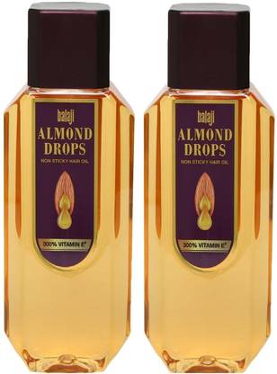 BAJAJ Almond Drops Hair Oil enriched with 6X Vitamin E Hair Oil-500ml - 2 pack Hair Oil