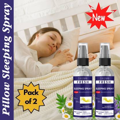 satroopaa sleeping spray for women and men for deep sleep 100 ML (PACK OF 2) Hair Oil