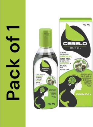 DOOMSDAY cebelo hair oil enriched with tulsi bhringraj and jojoba oil Hair Oil