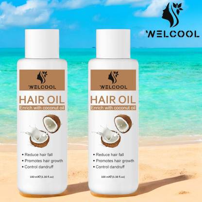 WelCool SilkFusion Duo – 2 x 100ml Hair Oil for Smooth, Radiant Hair Hair Oil