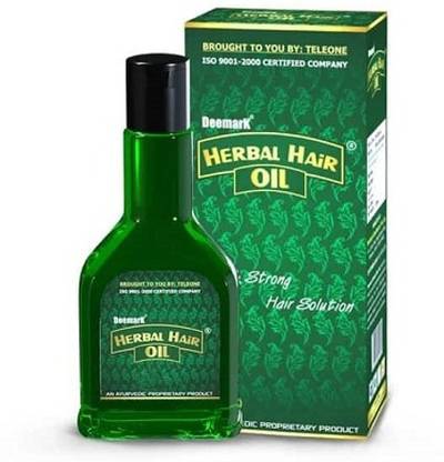 DEEMARK Herbal Hair Oil for Long, Thick, Shiny, Nourished Locks with power of Ayurveda Hair Oil