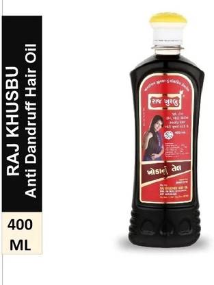 RAJ KHUSHBU ayurvedic anti-dandruff /khoda/ lice hair oil 400 ml Hair Oil
