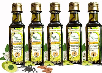 Magical heal Hair Oil 500 ML(100 ML Pack Of 5)(500ML) Hair Oil