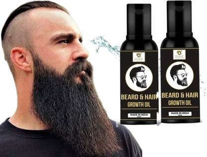 ENJAVE Beard Oil Advanced 50ml Pack of 2 (50ml*2) Hair Oil