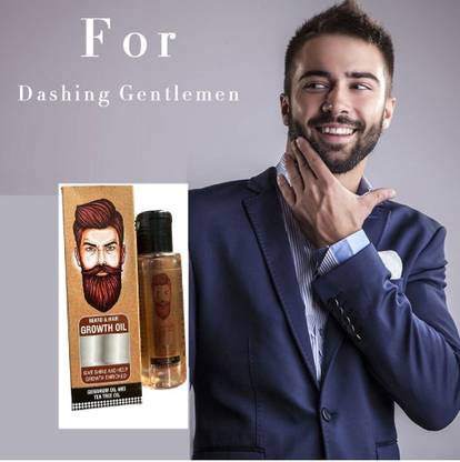Amaryllis 60GrmBeard Booster Growth Oil For Men | Beard | For Thicker & Longer Beard Hair Oil