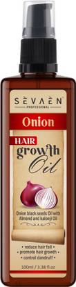 SEVAEN Onion oil & Hair Fall Control Hair Oil for Hair Regrowth (Ayurvedic) Hair Oil