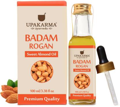 UPAKARMA Badam Rogan Sweet Almond  Hair Oil