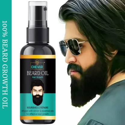 Chevar beard oil Pure Beard Growth Hair Oil 100% Natural Oil Used Beard oil Hair Oil