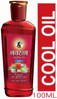Navratna Ayurvedic oil cool oil 100ml(pack of 1) Hair Oil