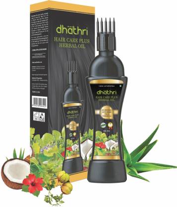 Dhathri Hair Care Plus Herbal Oil | Coconut Hair Oil for Intense Hair Fall Hair Oil