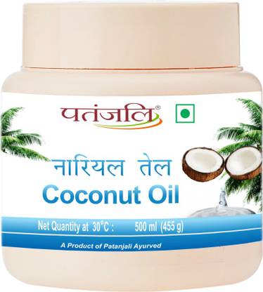 PATANJALI Coconut Oil for Strong & Shiny Hairs, Organic Nariyal Tel Hair Oil