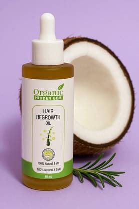 ORGANICHIDDENGEM Hair Grow Oil For Hair Fall Control And Hair Growth And Thickness Hair Oil