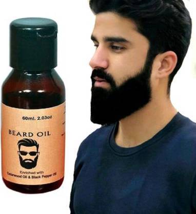 Elecsera Advanced Beard Growth Oil for Men - (Almond & Thyme) for Beard Growth  Hair Oil