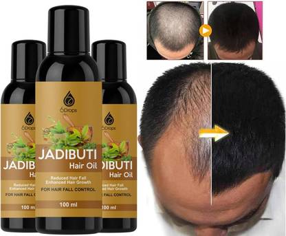 6Drops Jadibuti Herbal Hair Oil For Hair Growth Hair Oil