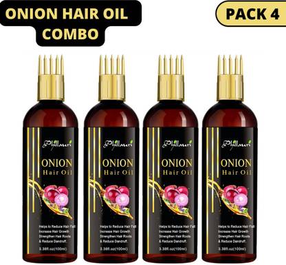 Phillauri Onion Pack of 4 Hair Oil