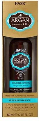 hask Argan Hair Oil 59ml For Smooth and Silky Hair No Sulphate, No Paraben Hair Oil