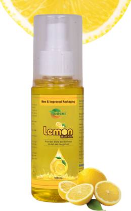 COSMI Lemon Virgin Hair Oil | 100% Pure Lemon Extract | Nourishes & Reduces Dandruff Hair Oil
