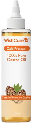 WishCare Premium Cold Pressed Castor Oil