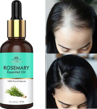 INTIMIFY Rosemary Essential Oil | Hair Growth Pure, Organic & Undiluted Hair Oil