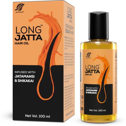 Nutravel Healthcare Long Jatta Ayurvedic With 12 Natural Herbs Extract | Comp Cap Hair Oil