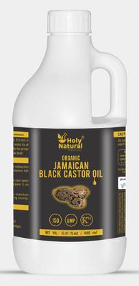 Holy Natural Organic Cold Pressed Jamaican black Castor Hair Oil
