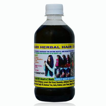 Adivasi Herbal Hair Oil - 100% Natural / Organic Hair Growth Oil for Men and Womens Hair Oil