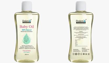 DOKMAI LONDON professional baby massage oil Hair Oil
