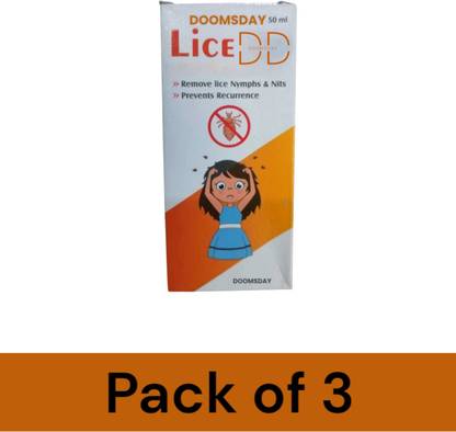 DOOMSDAY lice off lice treat ment oil Hair Oil