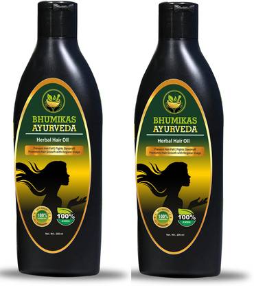 VAGAL Bhumikas Ayurveda Herbal Hair Growth Oil for Men & Women, Reduces Hair Fall Hair Oil