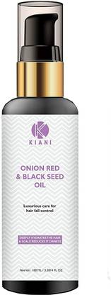 Kiani Hair Growth And Hair Fall Control Onion Red & Black Seed Oil  Hair Oil
