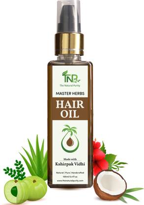 The Natural Purity Master Herbs Hair Oil for Hair Growth & Control Hair loss Hair Oil