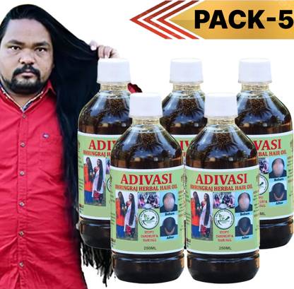 Adivasi Hair oil Herbal Pure Hair Growth/Hair Fall Control Oil Hair Oil