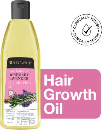 Soulflower Rosemary Lavender Undiluted Coldpressed  Hair Oil