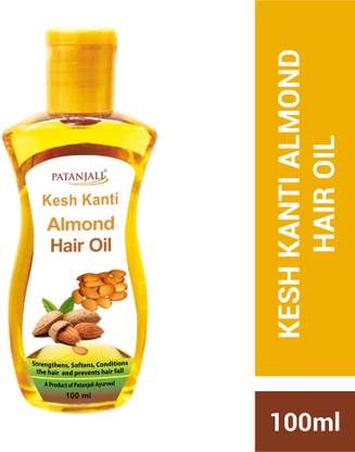 PATANJALI Almond Hair Oil for Hairfall Control & Growth, Natural  Hair Oil
