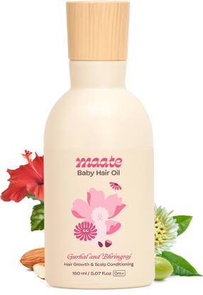 MAATE Baby Growth and Scalp Conditioning Enriched with Gurhal & Bhringraj Hair Oil