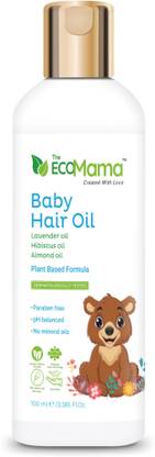 The Eco Mama Baby  Hair Oil