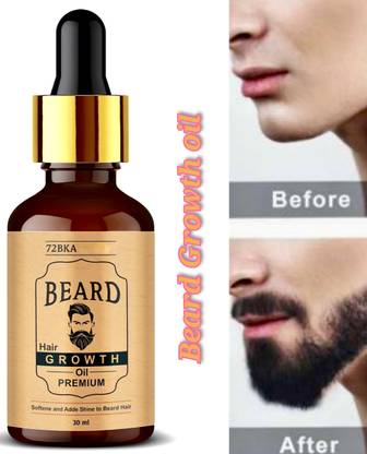 72BKA Beard Growth Oil For Men k6 Hair Oil