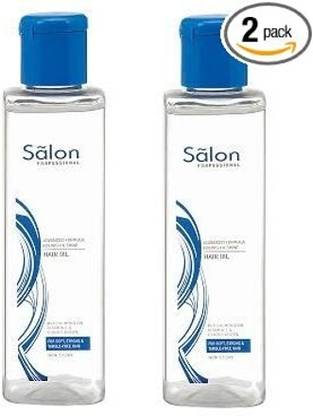 salon professional Nourish & Shine Hair Oil with Almond Oil, Vitamin E 100ml (Pack of 2) Hair Oil