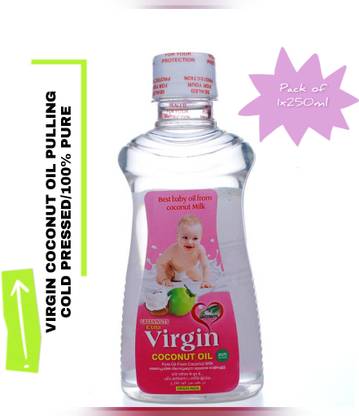GREENNUT EXTRA Virgin Coconut Oil ( Cold Pressed ) 250 ML
