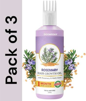 DOOMSDAY rosemerry hair growth hair oil enriched with rosemerry and methi dana Hair Oil